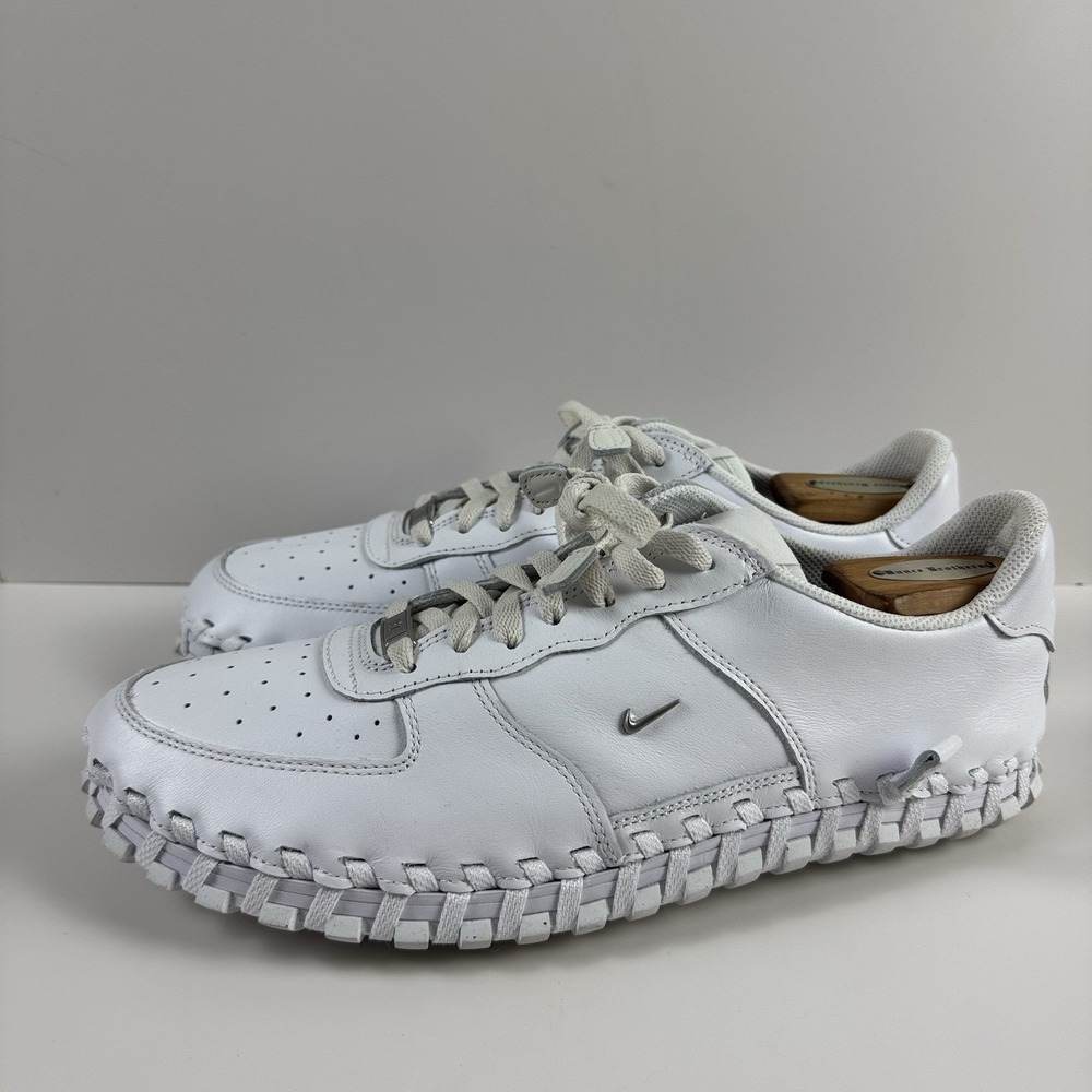 Nike J Force 1 Low LX DR0424-100 Mens 11 Wmns 12.5 Jacquemus White Leather Shoes